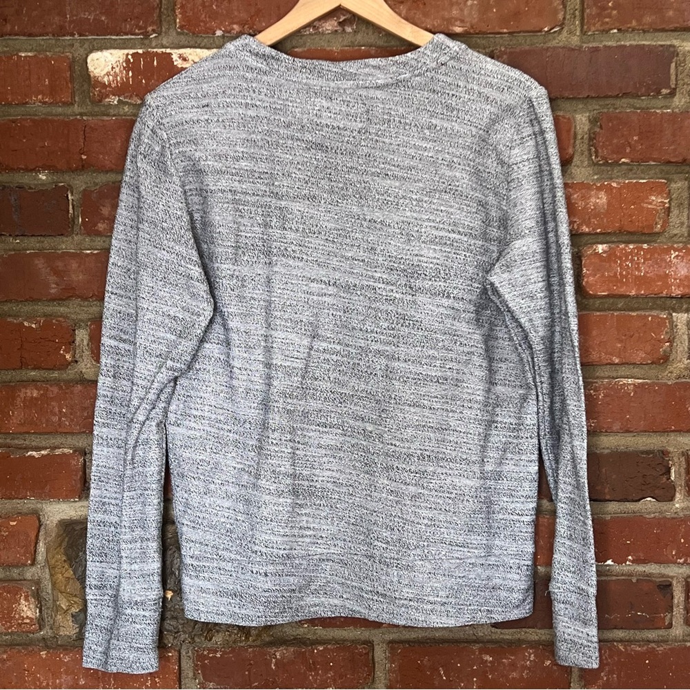 Marine Layer women's crewneck grey lightweight knit sweater size large - Picture 2 of 9